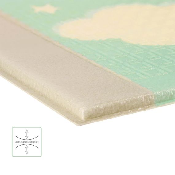 Складной детский коврик MD04 ZOO 195x180 см от NILS FUN | Зображення 6