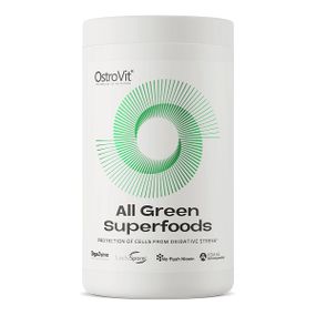 Натуральная добавка для спорта OstroVit All Green Superfoods 345 g /30 servings/ Unflavored