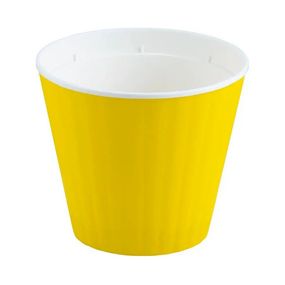 Горщик Ібіс 15,7 х 13 см жовтий