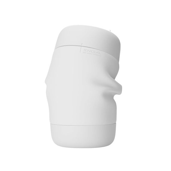Мастурбатор TENGA PUFFY SUGAR WHITE, ультрамягкий материал, многоразовый, сквозной | Зображення 4