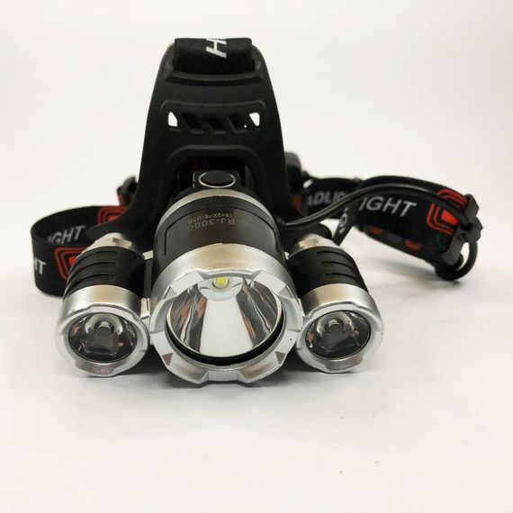 Фонарь на голову со встроенным аккумулятором Police, Фонарь на голову диодный Легкий фонарик LQ-54 | Зображення 3