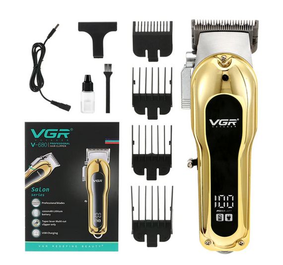 Бездротова машинка для стрижки з потужним мотором VGR V-273 Gold (46077-V-273 Gold_1246) | Зображення 9