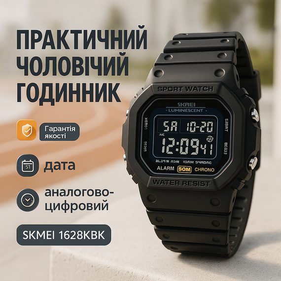Чоловічий годинник стильний годинник на руку Армійський з водонепроникністю AQ-34