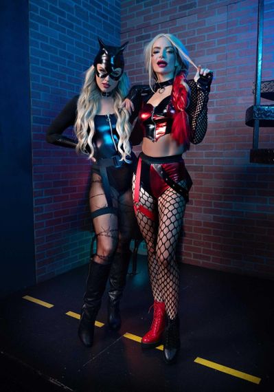 Еротичний костюм кішечки Leg Avenue Fierce Feline S, боді, пояс з підв’язкою, маска кішки sexstyle | Зображення 5