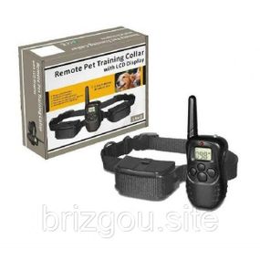 Нашийник для дресирування собак Remote Pet Dog Training з QV-137 LCD Дисплеєм