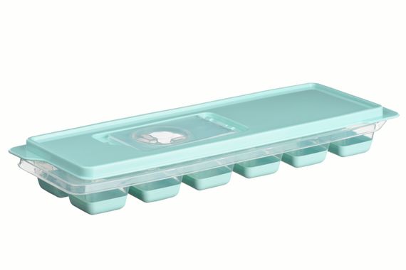 Форма для льда Ardesto Fresh, с крышкой, голубой тифани, силикон, пластик (AR1101TP)