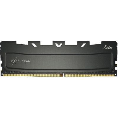 Модуль памяти для компьютера DDR4 32GB (2x16GB) 3200 MHz Black Kudos eXceleram (EKBLACK4323216CD) | Зображення 1