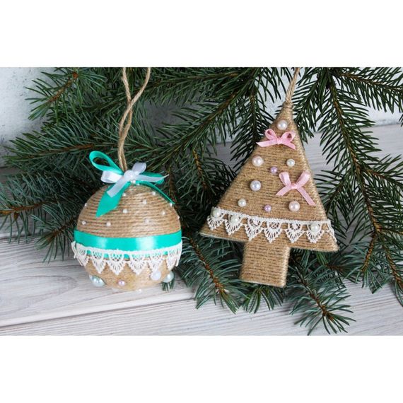 Дитячий набір творчості «Декорування іграшки на ялинку» НГ-003 2 основи | Зображення 2