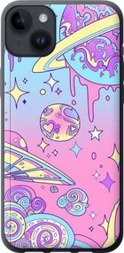Чехол на iPhone 14 Plus Розовая галактика "4146u-2645-17620"