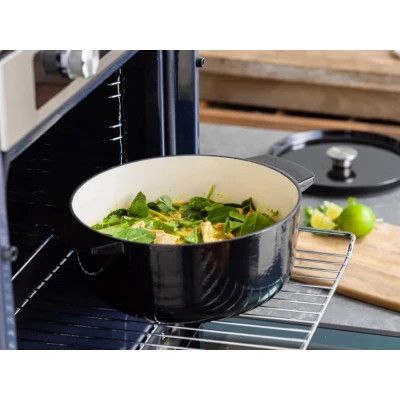 Каструля KitchenAid чавунна з кришкою 3,3 л Чорна (CC006058-001) | Зображення 6
