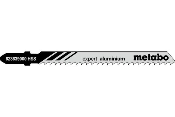 Полотно пилкове для лобзиків Metabo «EXPERT ALUMINIUM», 74/3,0 мм 623639000