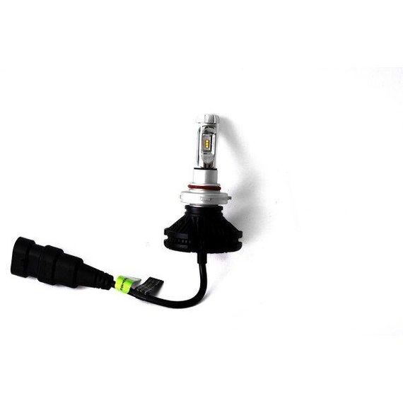 Комплект LED ламп AllLight X3 HB3 50W 6000K 6000lm з радіатором та світлофільтрами (3000K/8000K) | Зображення 1