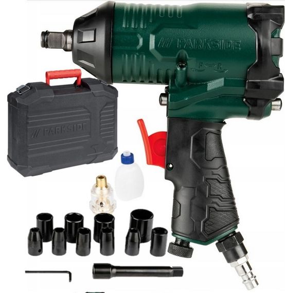 Гайковерт Parkside PDSS 310 B5 ударний пневматичний 310Нм Німеччина