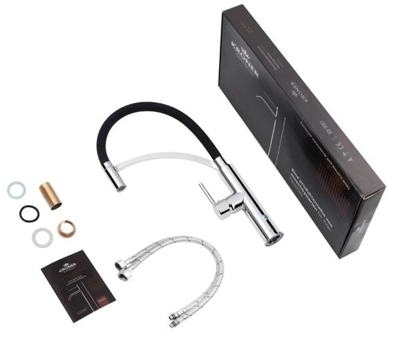 Змішувач для кухні Kroner KRP Ersel - C03900BLK (CV033801) | Зображення 7