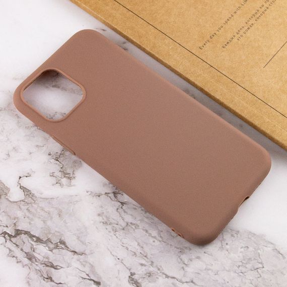 Силіконовий чохол Candy для Apple iPhone 14 (6.1") Коричневий | Зображення 3