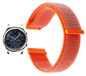 Нейлоновый ремешок Primo для часов Samsung Gear S3 Classic  SM-R770 / Frontier RM-760 - Orange