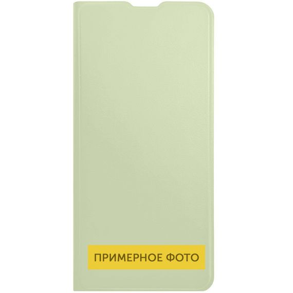 Шкіряний чохол-книжка GETMAN Elegant (PU) для TECNO Spark 8C Штучна шкіра, Слот для візитки, Зелений М'ятний, Штучна шкіра, Слот для візитки