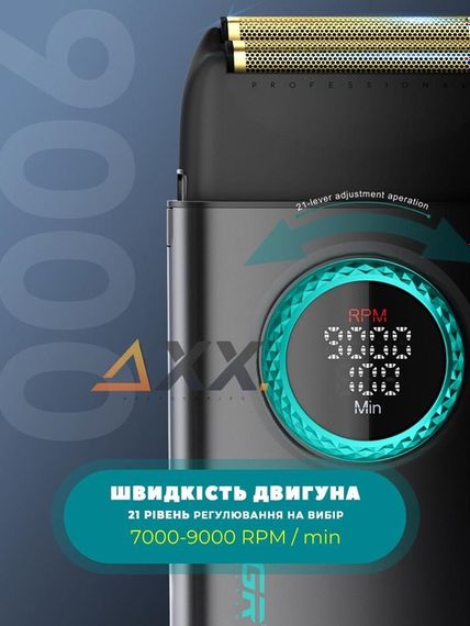 Комплект стрижки VGR 2 в 1 V-001 + V-977 GOLD (46286-V-001&V-977 GOLD_2999) | Зображення 7