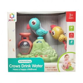 Игра "Птички пьют воду" 25876Е светиться Синяя Птичка