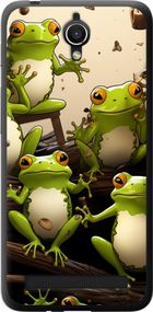 Чехол на Asus ZenFone Go ZC451TG Жабки "5656u-276-17620"