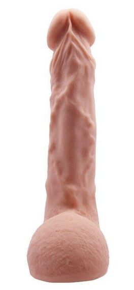 Фалоімітатор на присосці Baile Beautiful JASON 9,4'' Flesh, BW-008041NR Sex Aura | Зображення 5