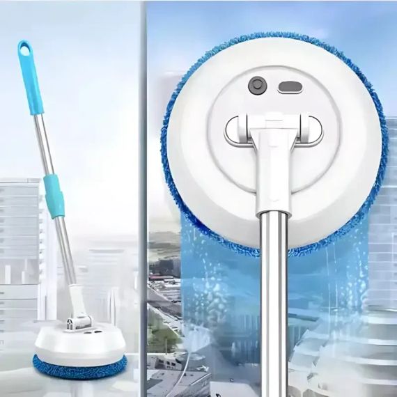 Беспроводная аккумуляторная швабра с двумя насадками Wireless Cleaner AA102 /Аккумуляторная швабра для дома | Зображення 4