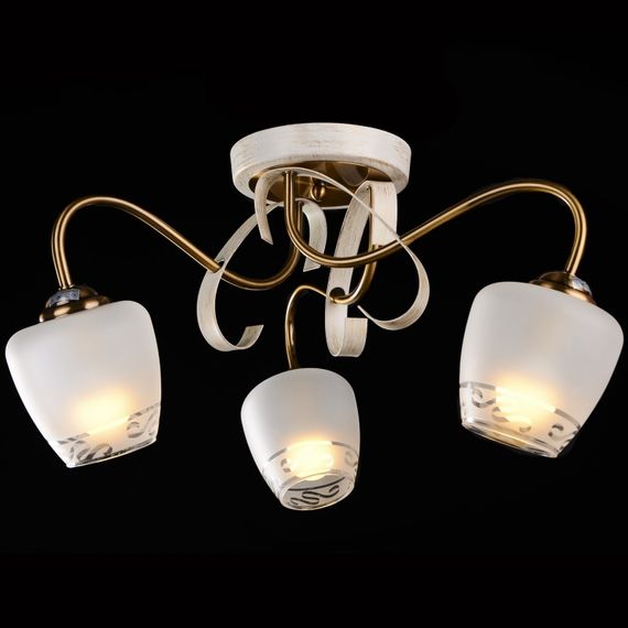 Люстра потолочная классическая E14 40W WH (LK-276C/3)