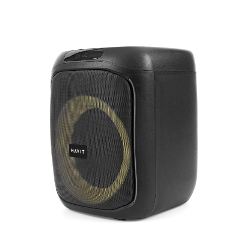 Портативна колонка HAVIT HV-SQ146BT 60W RGB Black (2шт/ящ) | Зображення 9
