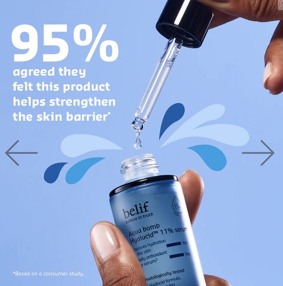 Сироватка для обличчя BELIF AQUA BOMB HYDRATING HYALUCID™ 11% SERUM, 5 ml | Зображення 2