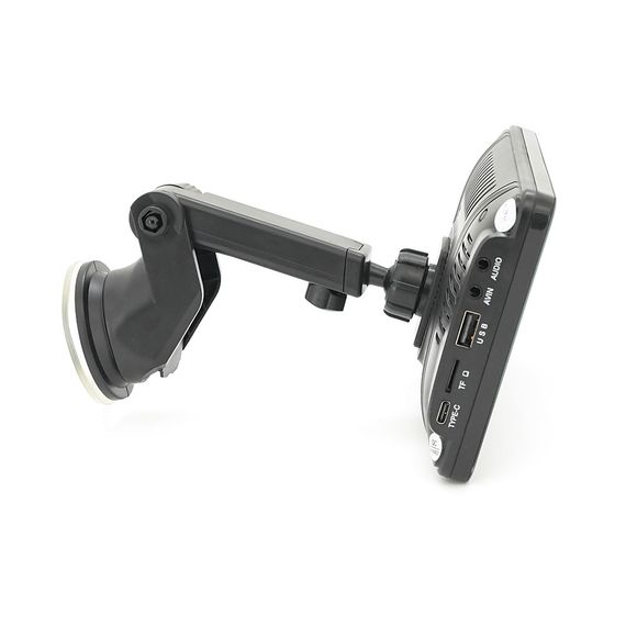 Монітор для відеоспостереження 7"(16：9) панель IPS, AV/VGA/HDMI роз'єм + touchscreen, 1024*600ips, 12-24V, BOX | Зображення 4