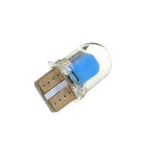 Автолампа Terra T10 / W5W, цоколь W2.1x9.5d, COBx2, силикон, синий, 12V