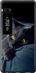 Чохол на Meizu Pro 7 Plus Димчастий кіт "825u-1131-2448"