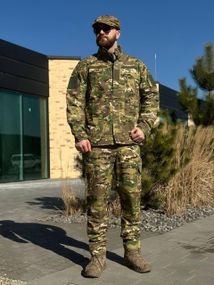 Військовий Статутний Комплект Мультикам 2 в 1 Кітель та Штани +Убакс Military MTP