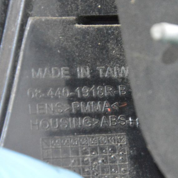 Ліхтар задній правий Mercedes W168 1997-2004 Фара стоп задня права Мерседес в168 440-1918R | Зображення 3