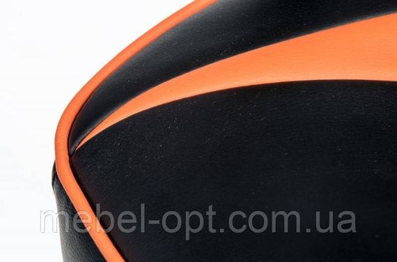 Офісне крісло Game black — orange, Tilt з регулюванням гойдання під вагу користувача | Зображення 6