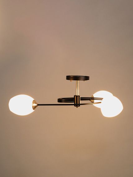 Люстра LK-725S/3 E27 WH/BK | Зображення 2