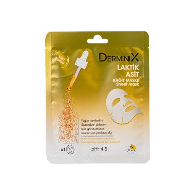 Маска-патч для лица с молочной кислотой Derminix 25 г