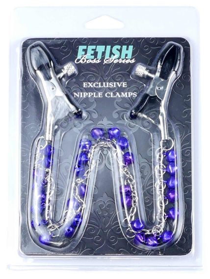 Затискачі для сосків Fetish Boss Series - №1 Exclusive Nipple Clamps, BS6100009 Sex Aura | Зображення 4