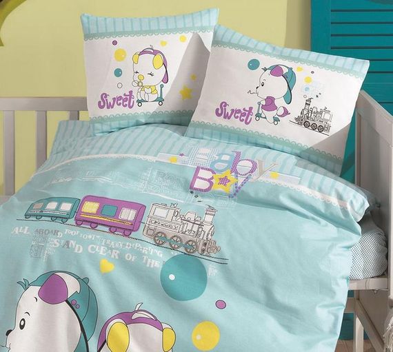 Дитяча постільна білизна Baby Sweet для новонароджених 100% бавовна | Зображення 1
