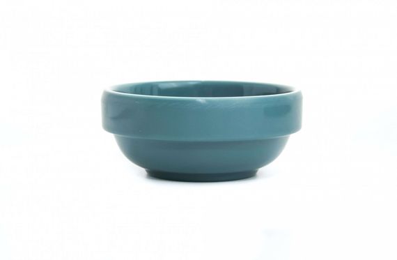 Соусник з меламіну круглий пастельно блакитний 40 мл 61×25 мм