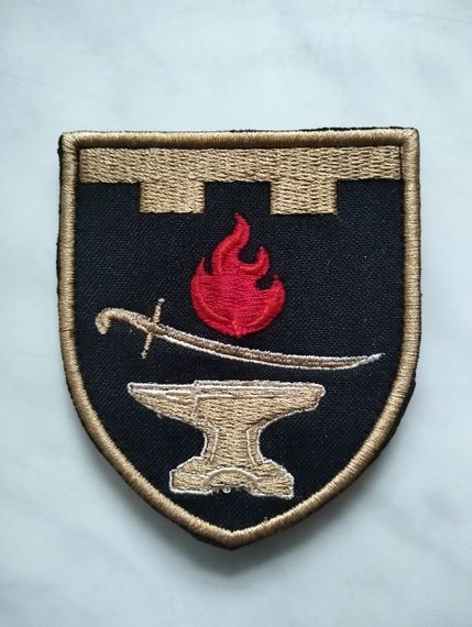 Шеврон 152 НЦ Сил ТрО ЗСУ (черный, пиксель,олива или мультикам)