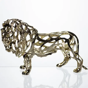 Декоративная фигурка Lion 29х11х20 см металлическая HP-7-14