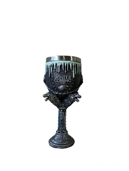 Келих для Вина Гуртка Чашка Череп Гра Престолів Game Of Thrones Кубок Готика Подарунок | Зображення 3