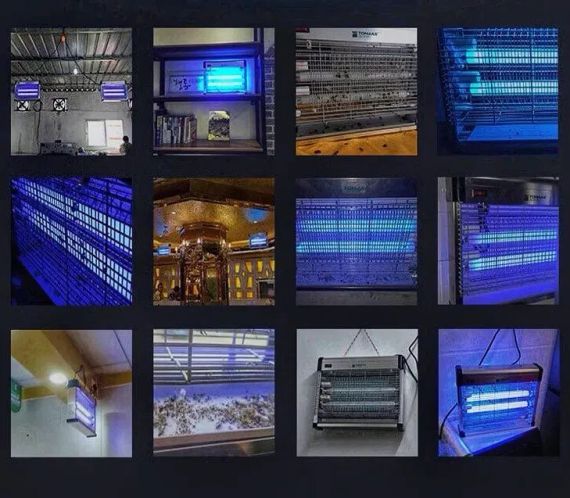 Знищувач комах пастка електрична Lemanso для комах на 70 м² | Зображення 3