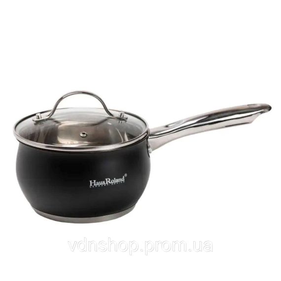 Набір посуду для приготування з нержавіючої сталі 12 предметів, чорний HP33548 | Зображення 2