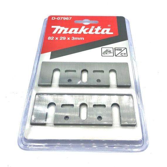 Ножі стругальні 82 мм для рубанка Makita 1902, N1923B, 1923H, KP0810, KP0810C, KP0800, BKP180, DKP180 (D-07967)