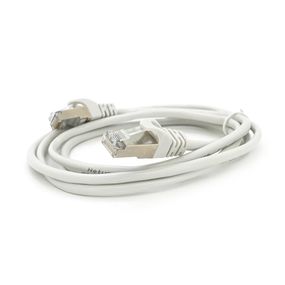Патч-корд литой MERLION,FTP,RJ45,Cat.5e,1.5m,серый,CCA,Q200