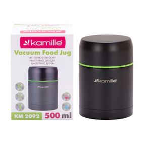 Термос пищевой обеденный для супа 500ml из нержавеющей стали