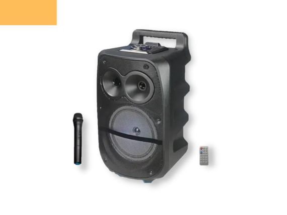 Портативна колонка бумбокс XPRO ZQS1778 валіза 30Вт, USB, SD, FM радіо, Bluetooth, 1 мікрофон, ДК (MER-15648)