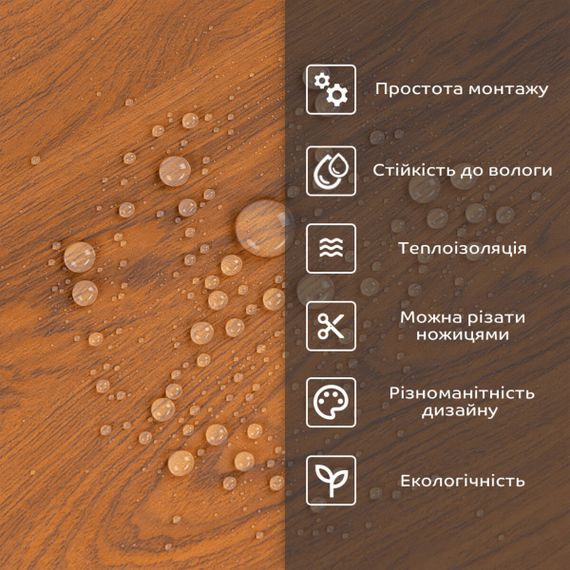 Самоклеюча стінова PET плитка 600*300*2mm (D) SW-00002340 | Зображення 3